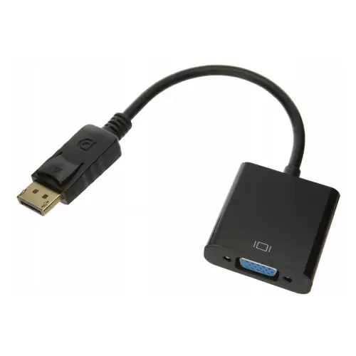 Kabel adapter przejsciowka DisplayPort(M) - VGA(F)